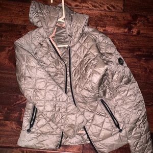 Taupe Winter Puffer Coat!